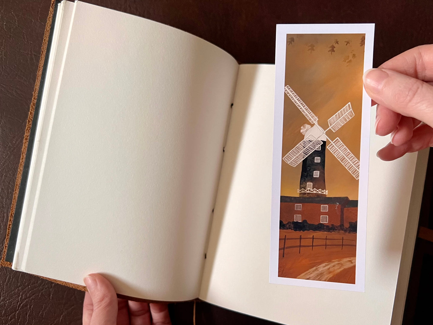 Countryside Bookmark Set – Handmade Illustrated Bookmarks | Skidby in Autumn & Sheep on the Heather Moor Designs