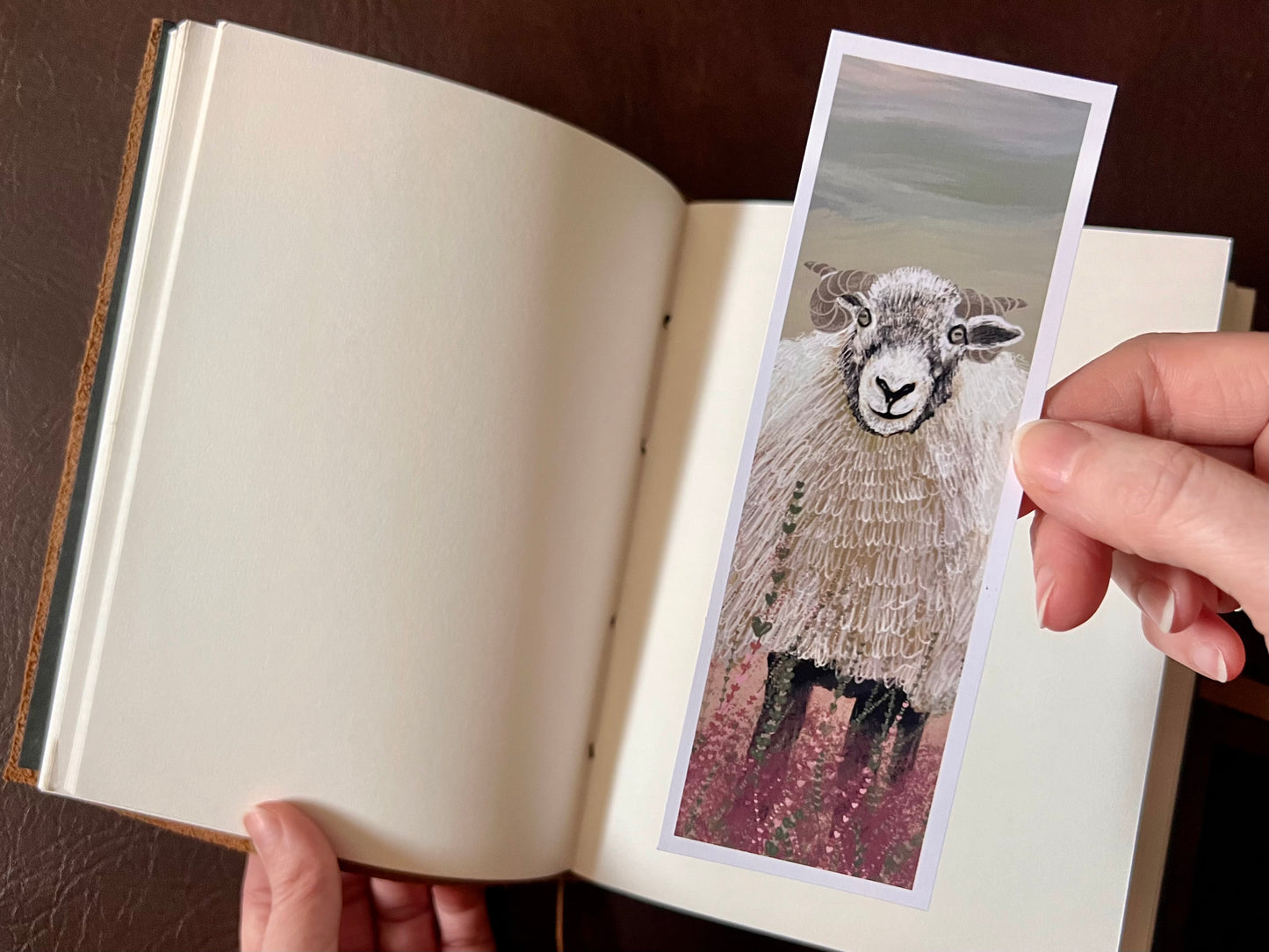 Countryside Bookmark Set – Handmade Illustrated Bookmarks | Skidby in Autumn & Sheep on the Heather Moor Designs