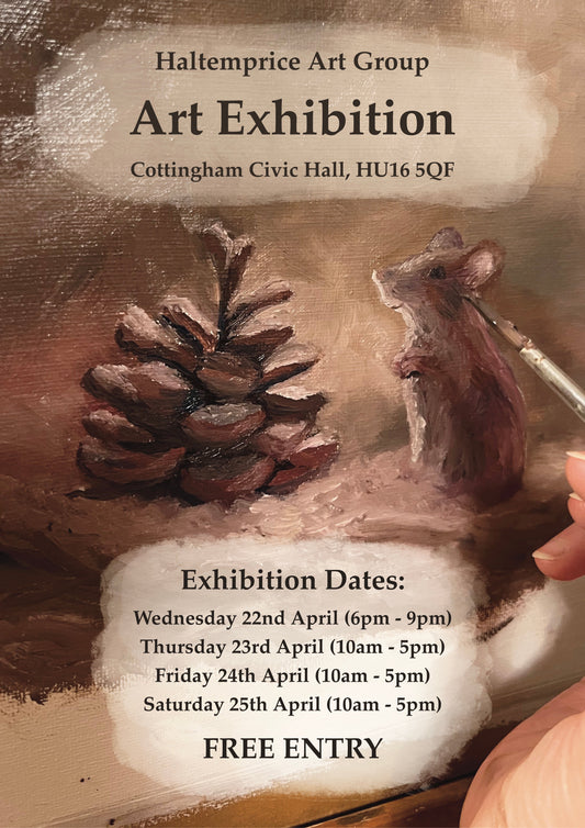 🎨 Haltemprice Art Exhibition 2026 - Cottingham 🎨