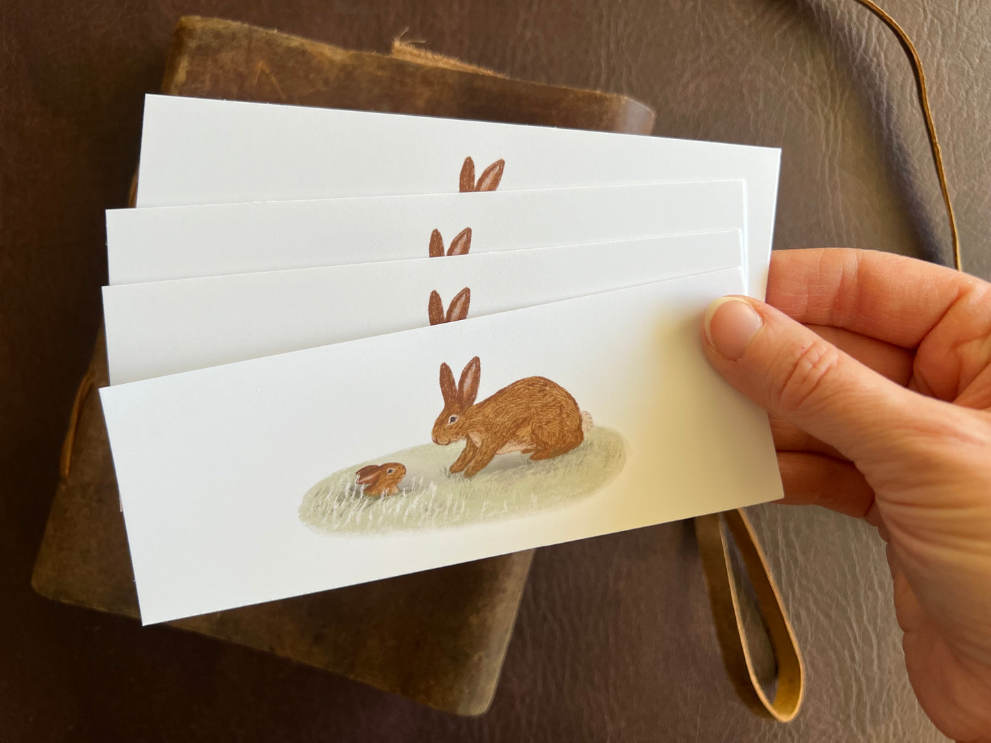 Baby Bunny Bookmarks (Pack of 4)