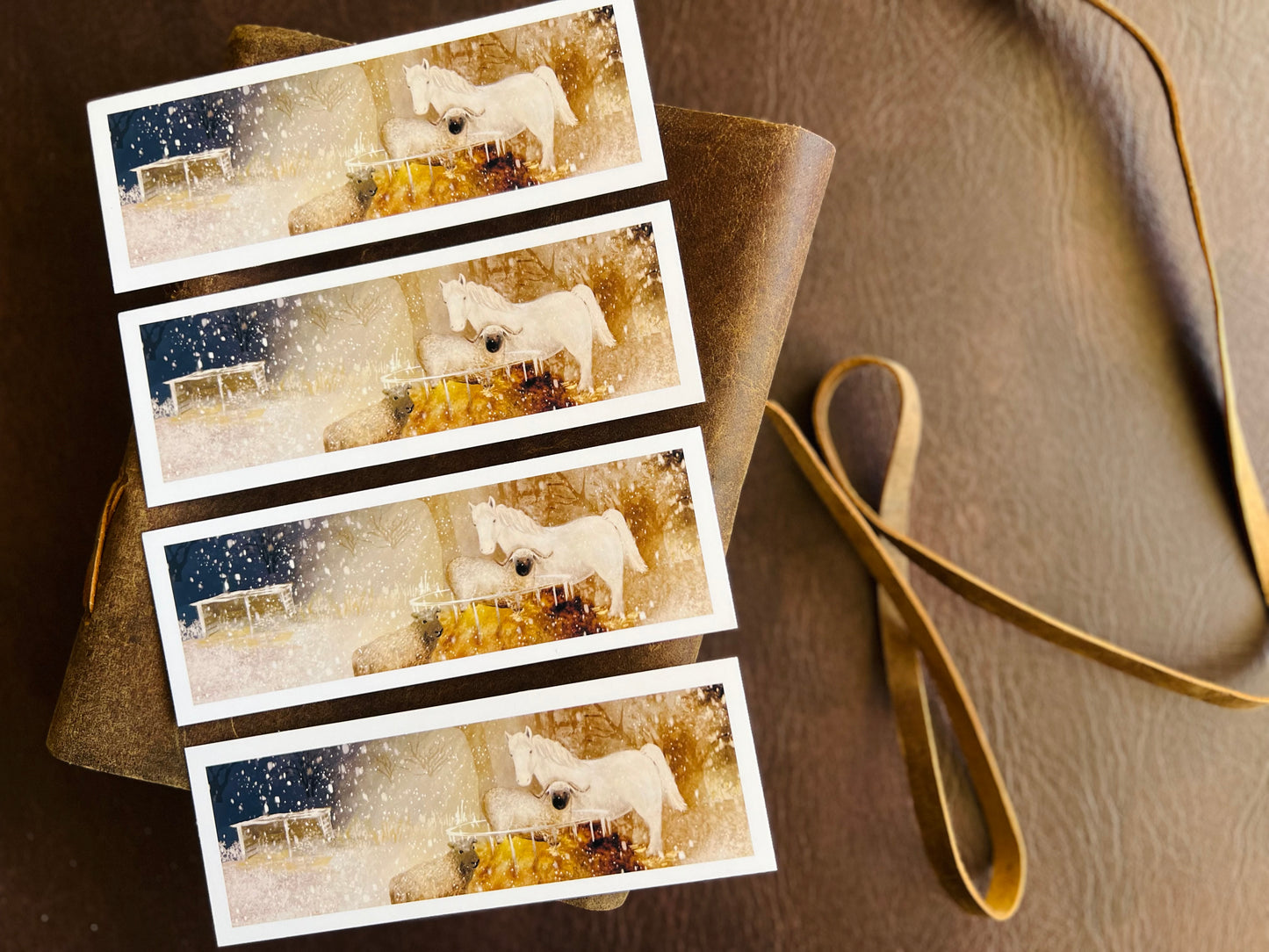 Winter Animal Bookmarks (Pack of 4)