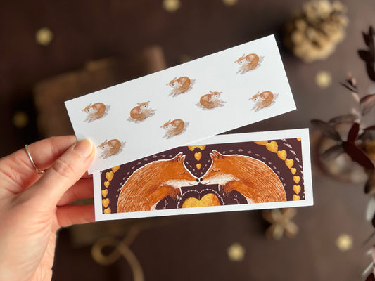 Forest Foxes Bookmarks