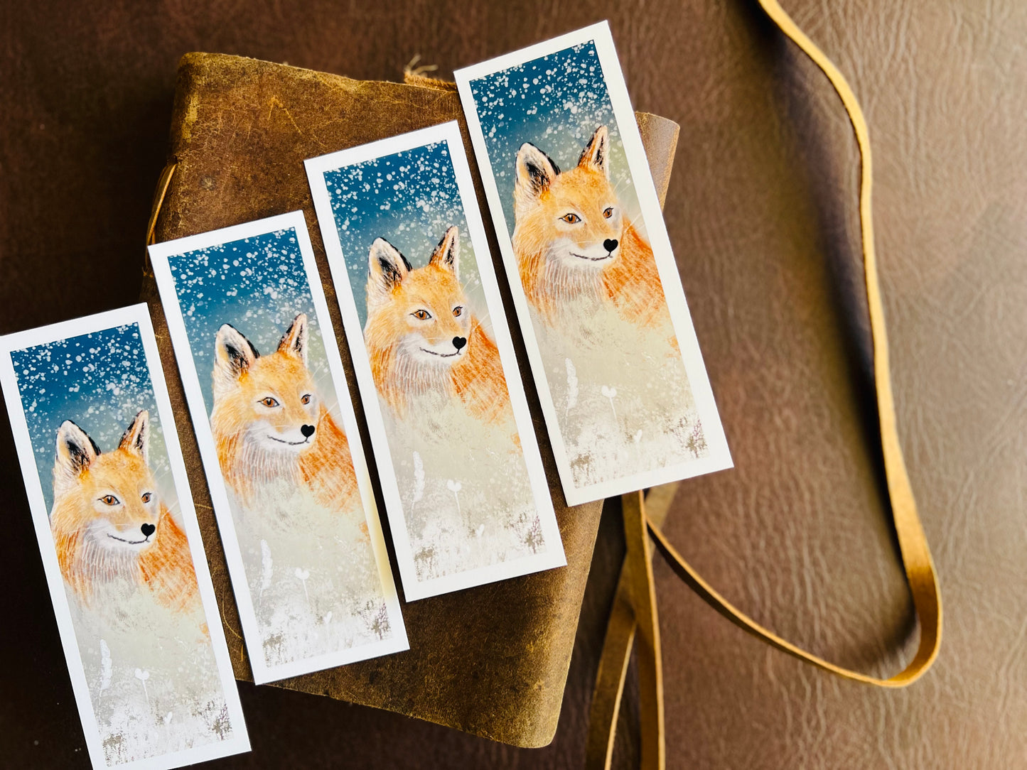 Fox Bookmarks (Pack of 4)