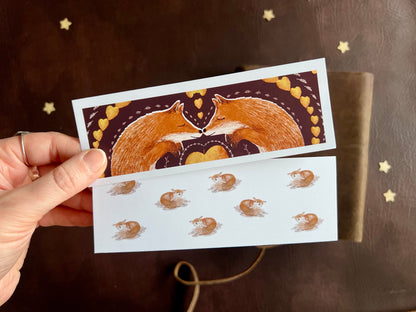 Forest Foxes Bookmarks