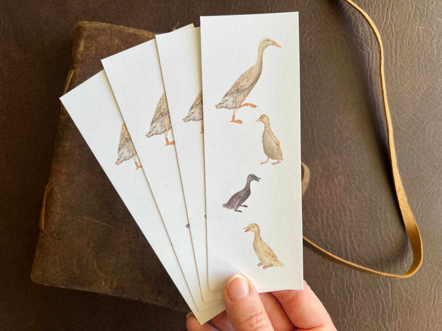 Runner Ducks Bookmarks (Pack of 4)