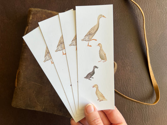 Runner Ducks Bookmarks (Pack of 4)