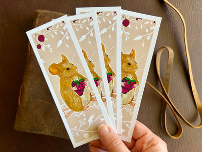 Mouse and Blackberry Bookmarks (Pack of 4)