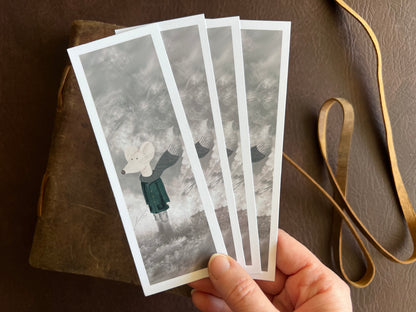 Winter Mouse Bookmarks (Pack of 4)