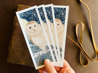 Owl Bookmarks (Pack of 4)