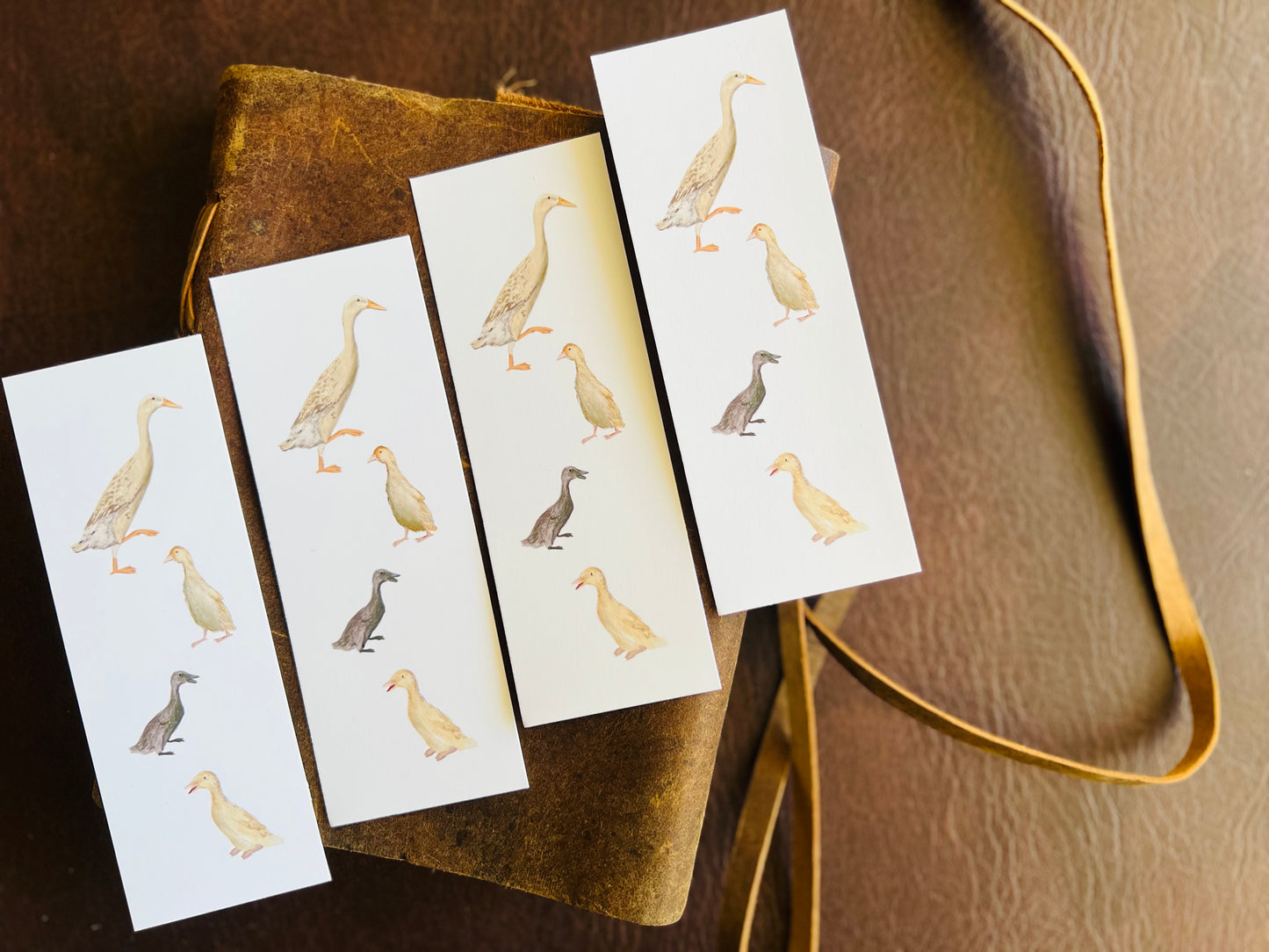 Runner Ducks Bookmarks (Pack of 4)