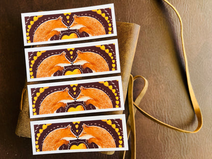 Sleeping Foxes (Pack of 4)