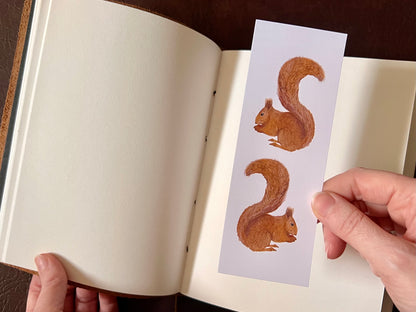 Autumn Bookmark Set – Handmade Illustrated Bookmarks | Skidby in Autumn & Squirrels Designs
