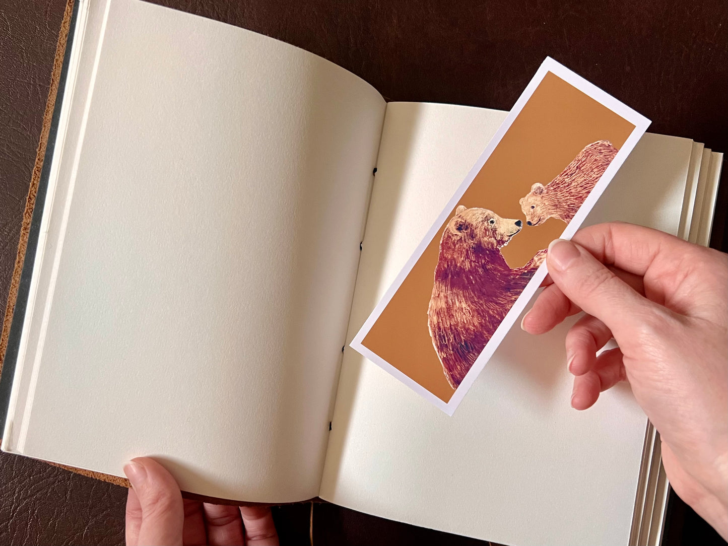 Autumn Woodland Bookmark Set – Handmade Illustrated Bookmarks | Sleeping Fox & Two Lovely Bears Designs