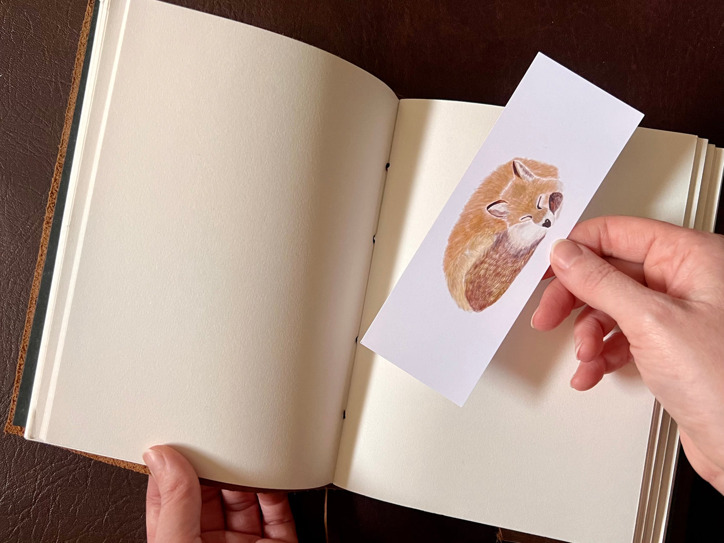 British Countryside Bookmark Set – Handmade Illustrated Bookmarks | Sleeping Fox & Two Lovely Pheasants Designs (Copy)