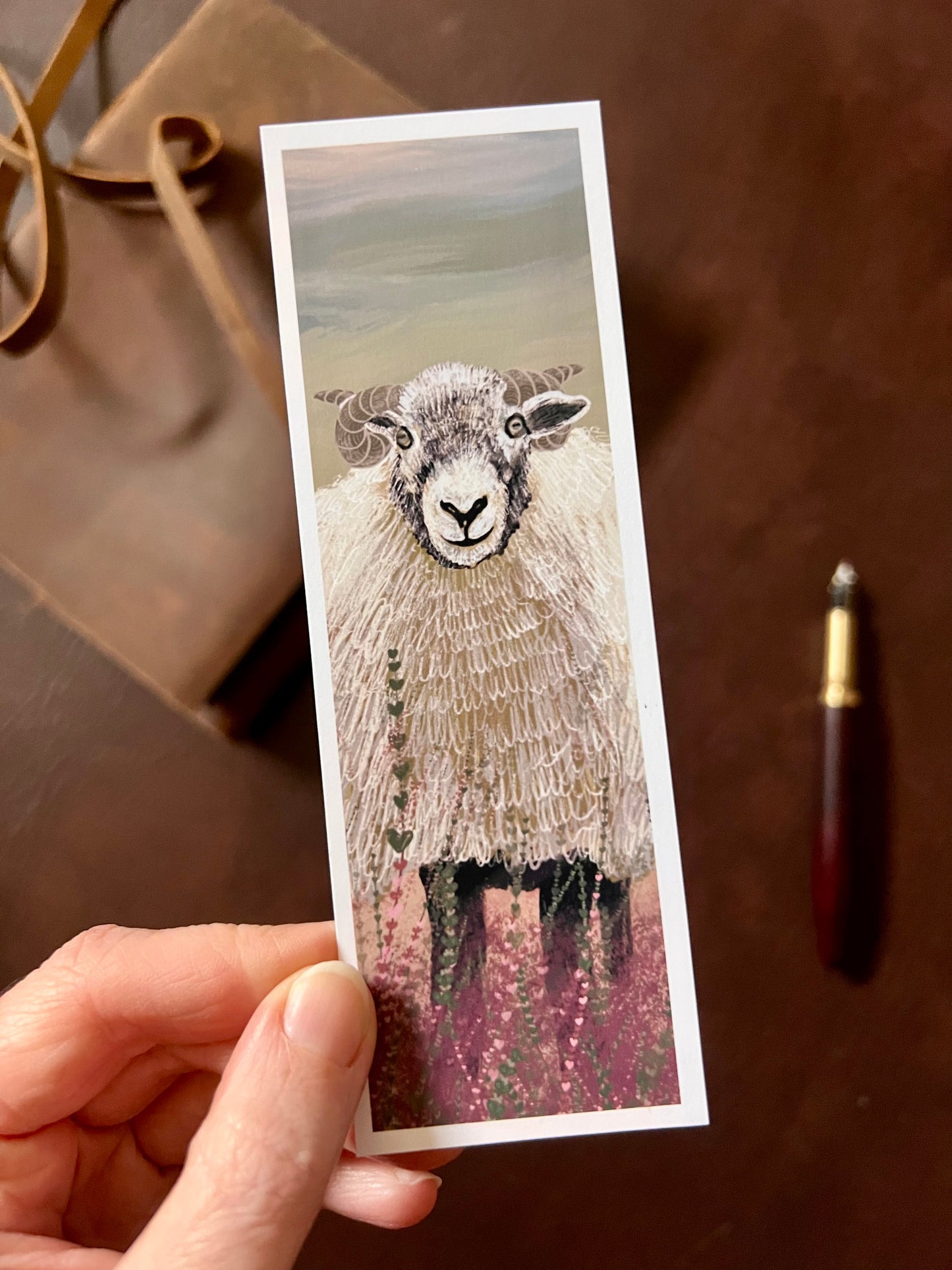 Countryside Bookmark Set – Handmade Illustrated Bookmarks | Skidby in Autumn & Sheep on the Heather Moor Designs