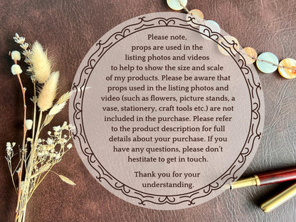 Personalised Thank You Card – Two Illustrated Tigers on an Amber Background